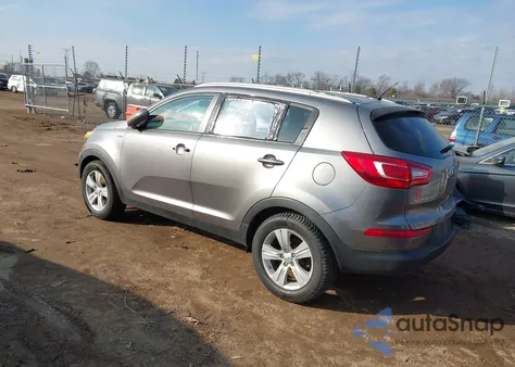 2013 Kia Sportage Lx из США, поврежденный, VIN KNDPBCA26D7503331